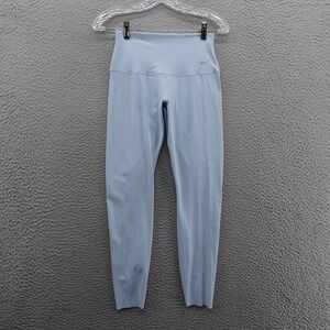Nike Zenvy Gentle Support High Waist‎ 7/8 Leggings Small Blue Women Active NWT
